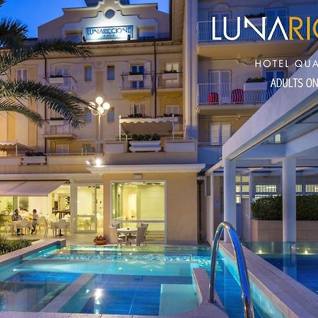 Hotel Luna Riccione E Aqua Spa Only Adults +12 Kültér fotó