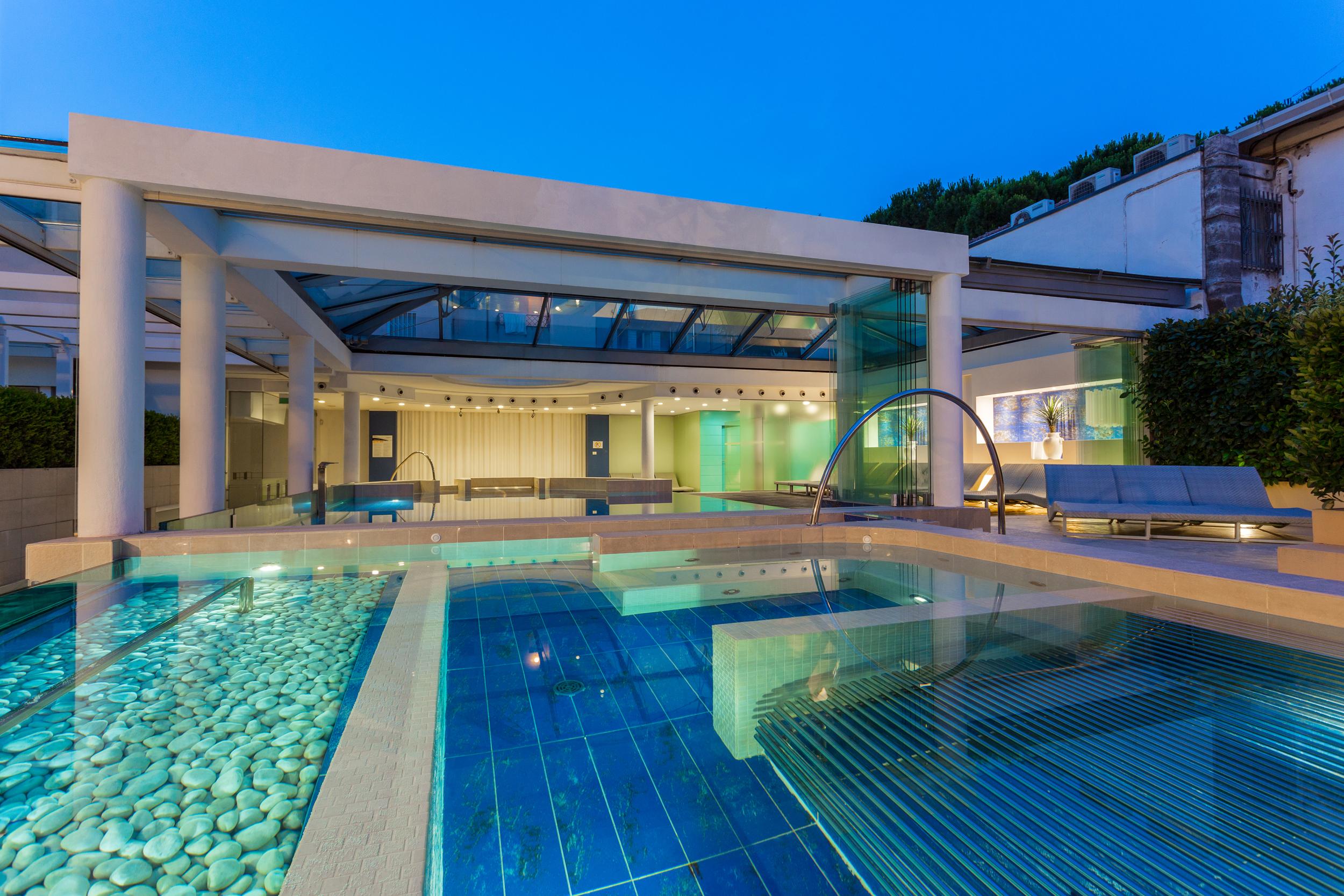 Hotel Luna Riccione E Aqua Spa Only Adults +12 Kültér fotó