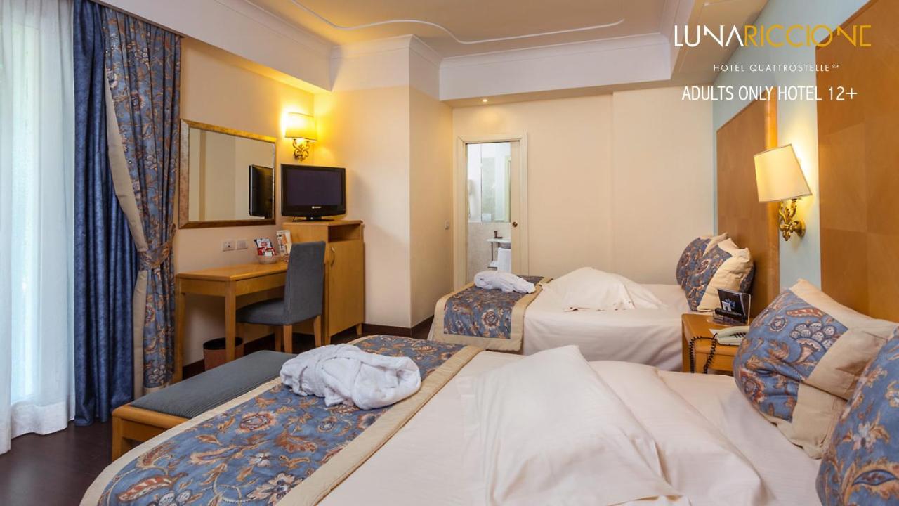 Hotel Luna Riccione E Aqua Spa Only Adults +12 Kültér fotó