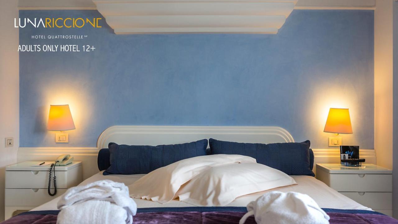 Hotel Luna Riccione E Aqua Spa Only Adults +12 Kültér fotó