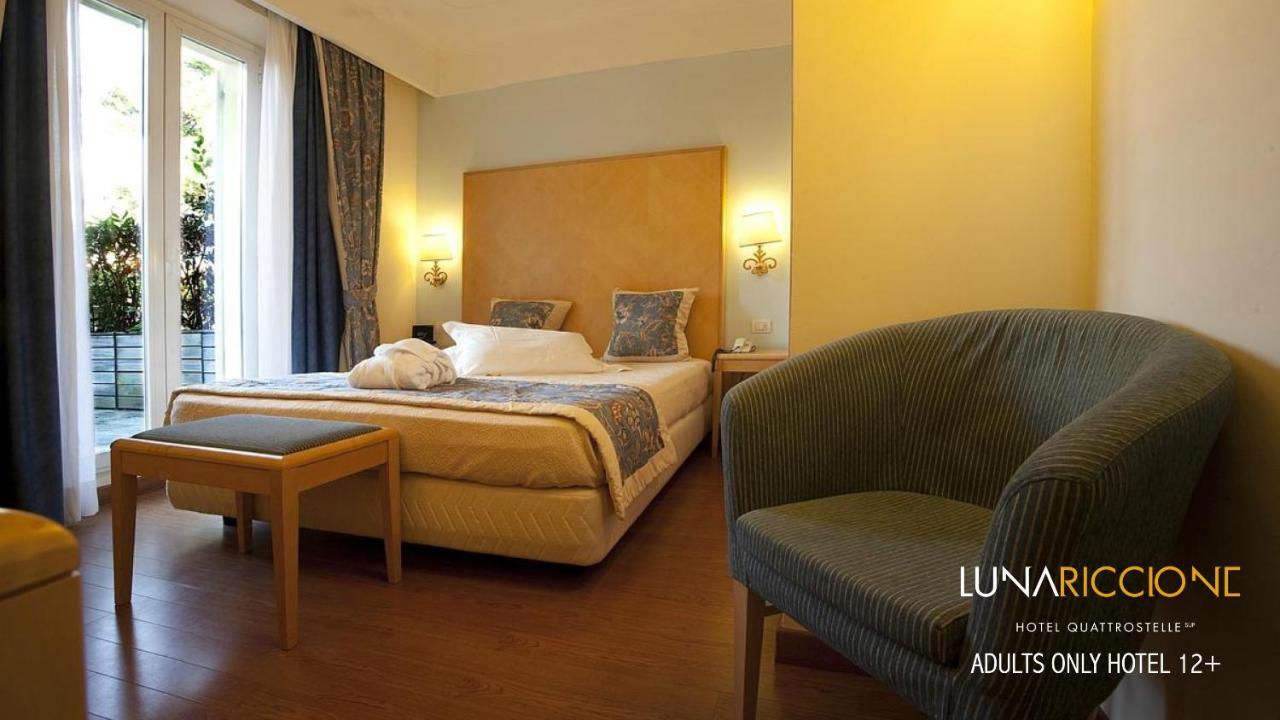 Hotel Luna Riccione E Aqua Spa Only Adults +12 Kültér fotó