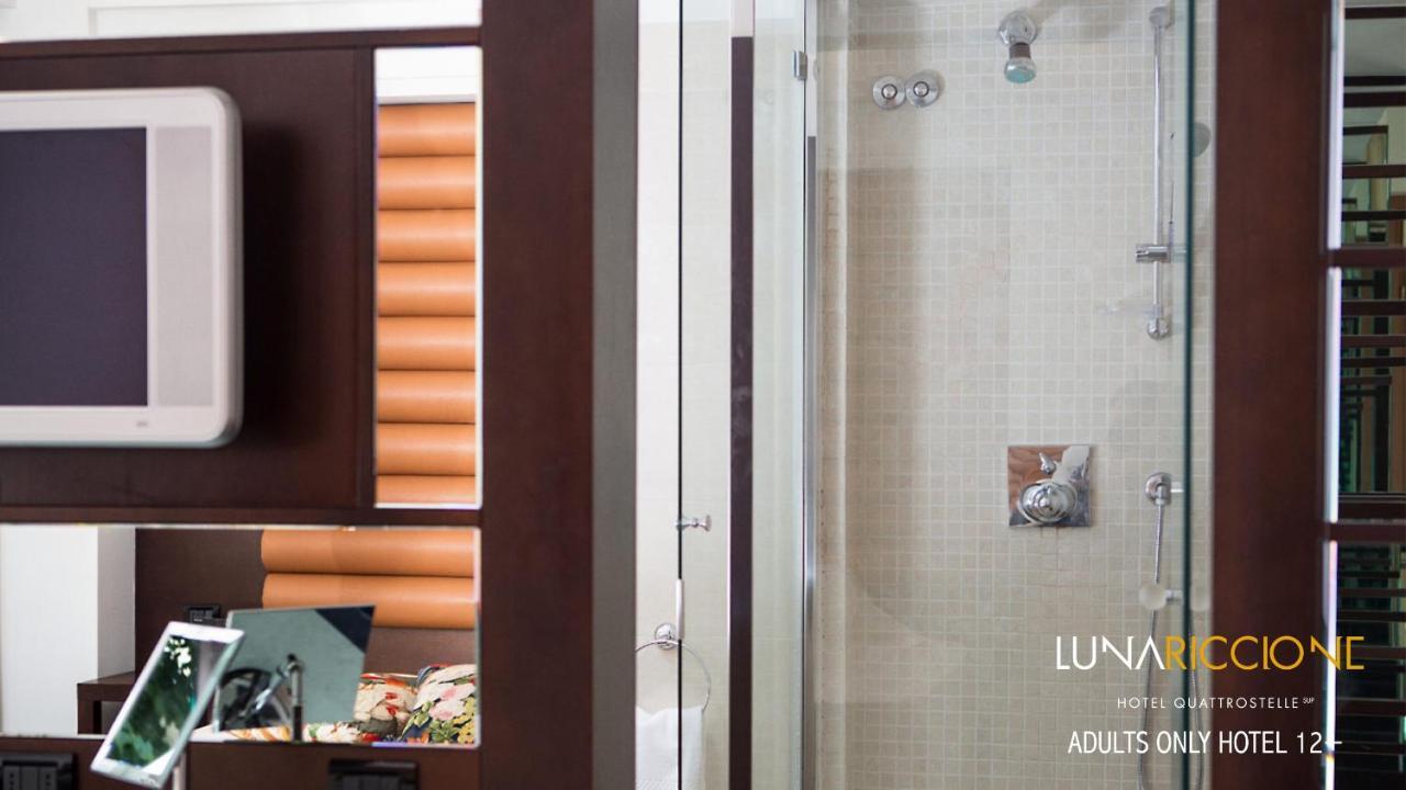 Hotel Luna Riccione E Aqua Spa Only Adults +12 Kültér fotó